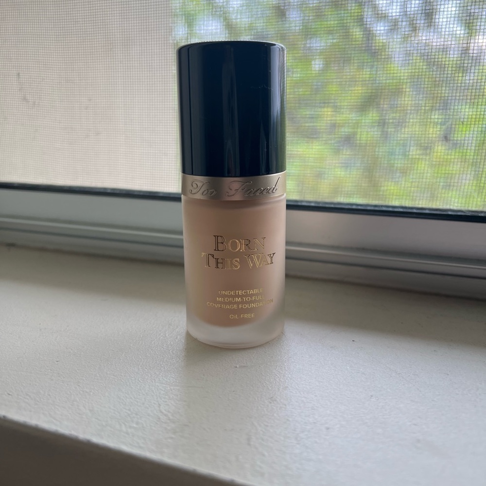 Too faced born this way foundation snow